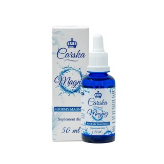 CARSKA Magnez - 4 formy magnezu krople 50ml