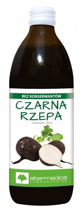 Czarna rzepa sok 500ml ALTER MEDICA