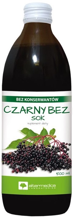 Czarny bez sok 500ml ALTER MEDICA