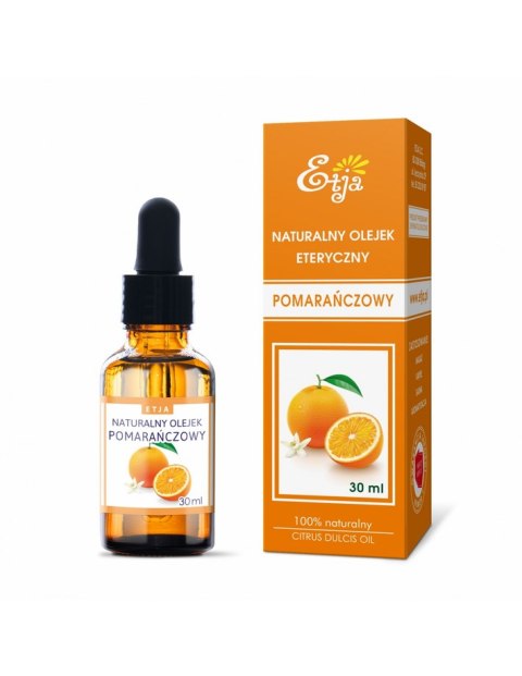 ETJA Olejek eteryczny naturalny - Pomarańczowy 30ml