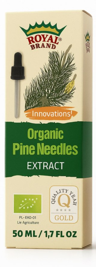 Ekstrakt z igieł sosny BIO 50ml ROYAL BRAND