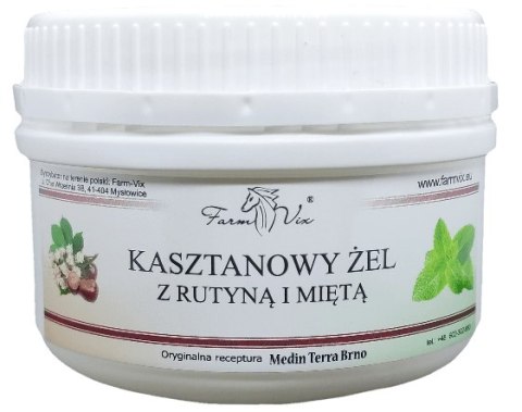 FarmVix Kasztanowy żel z rutyną i miętą 350g