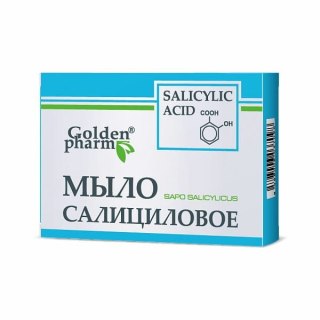 GOLDEN PHARM Mydło salicylowe w kostce 70g