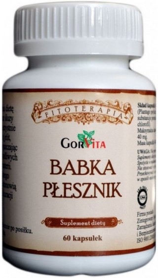 GORVITA Babka płesznik 60 kaps.