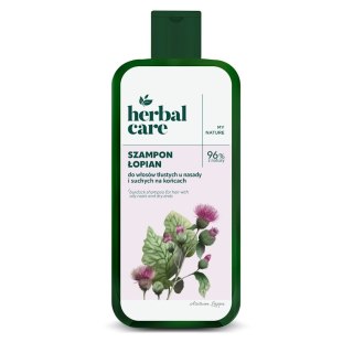 HERBAL CARE Szampon ŁOPIAN do włosów tłustych u nasady i suchych na końcach 330ml FARMONA