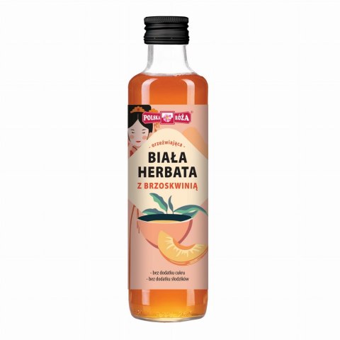 Herbata Biała z brzoskwinią 250ml POLSKA RÓŻA