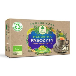 Herbatka Pasożyty fix BIO 25*2g DARY NATURY - suplement diety