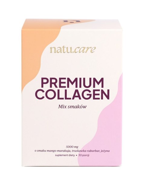 Kolagen Premium mix 3 smaków 5000mg 30 saszetek NATU.CARE