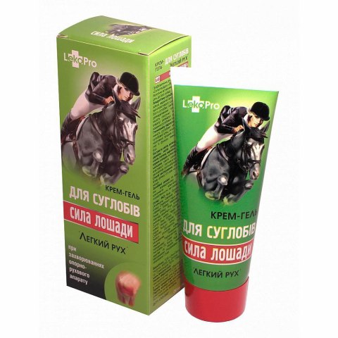 LEKOPRO Końska siła krem-żel lekkość ruchu Glukozamina i Chondroityna 75ml
