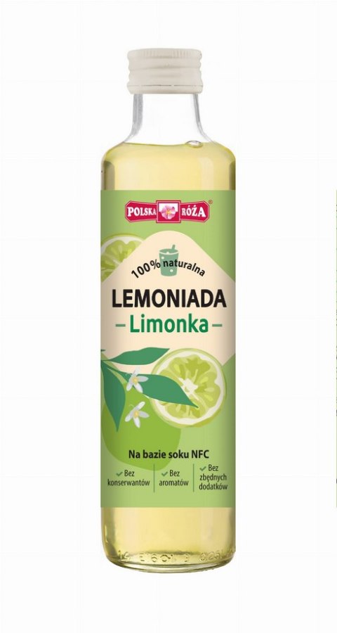 Lemoniada limonka 250ml POLSKA RÓŻA
