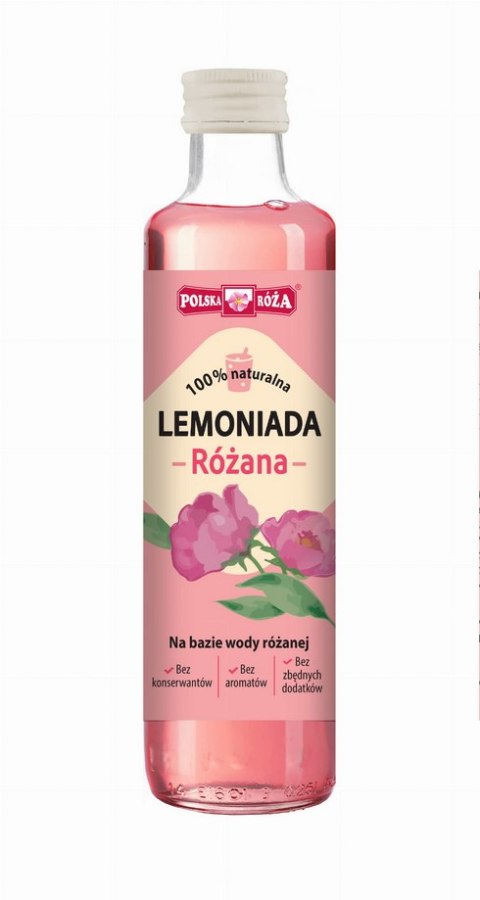 Lemoniada różana 250ml POLSKA RÓŻA