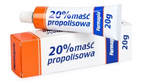 Maść propolisowa 20% 20g FARMAPIA