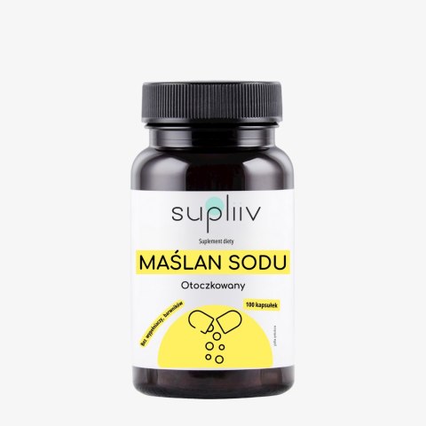 Maślan sodu 425mg, 100kaps. SUPLIIV