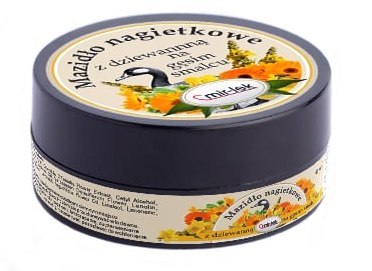 Mazidło nagietkowe z dziewanną na gęsim smalcu 60g MIR-LEK