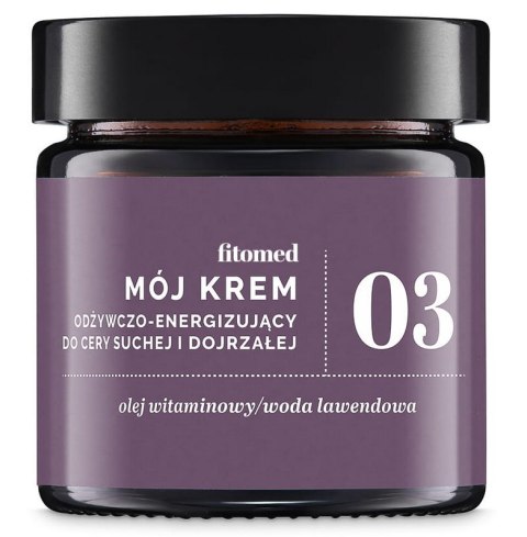 Mój krem 03 odżywczo-energizujący do cery suchej i dojrzałej 55g FITOMED