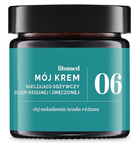 Mój krem 06 nawilżająco-odżywczy do cery mieszanej i zmęczonej 55g FITOMED