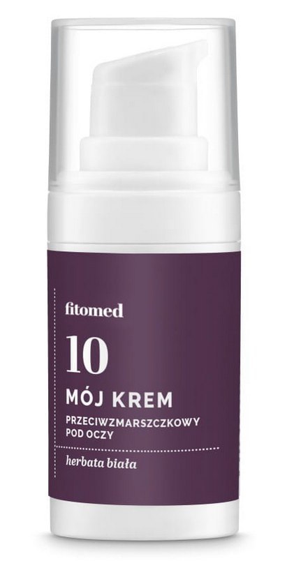 Mój krem 10 pod oczy przeciwzmarszkowy "Herbata biała" 15g FITOMED