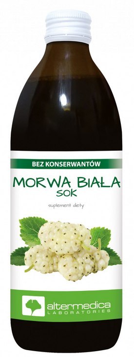 Morwa biała sok 500ml ALTER MEDICA