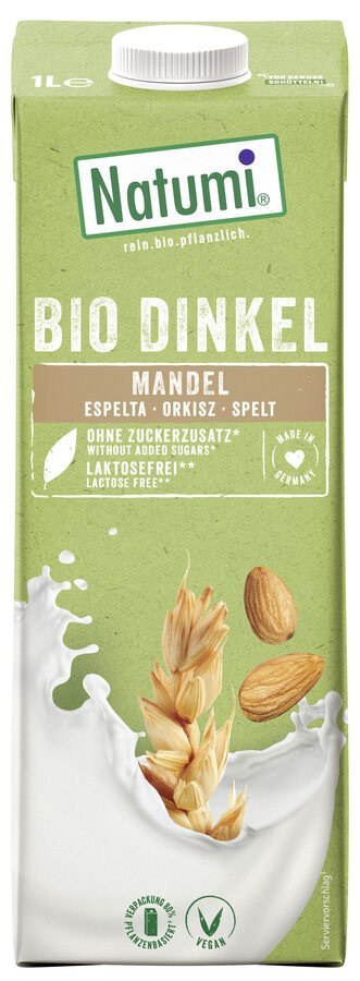 NATUMI Napój orkiszowo-migdałowy BIO 1L