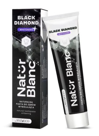 NATUR BLANC Pasta do zębów BLACK DIAMOND wybielająca 100ml SYLVECO