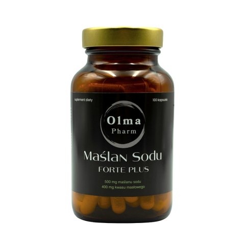 OLMA PHARM Maślan sodu Forte Plus 500mg, 100 kaps.