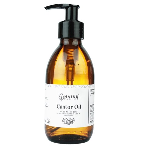 Olej Rycynowy kosmetyczny 200ml NATUR PLANET