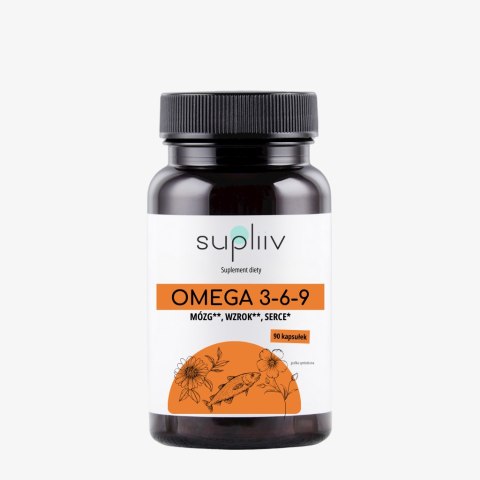 Omega 3-6-9, 90kaps. SUPLIIV