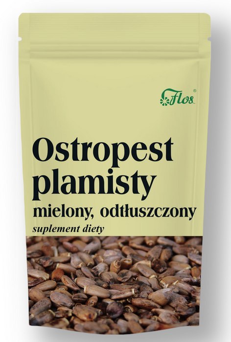 Ostropest plamisty mielony odtłuszczony 100g FLOS