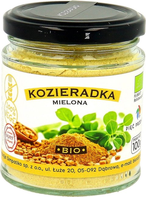 PIĘĆ PRZEMIAN Kozieradka mielona bezglutenowa BIO 100g