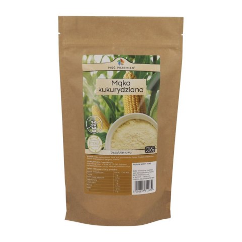 PIĘĆ PRZEMIAN Mąka kukurydziana bezglutenowa 500g