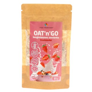 PIĘĆ PRZEMIAN Owsianka OAT'n'GO truskawka bezglutenowa 85g