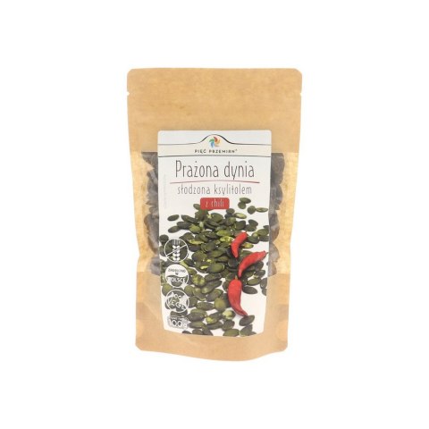 PIĘĆ PRZEMIAN Prażona dynia z ksylitolem i chili 100g