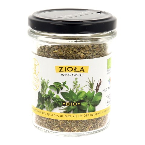 PIĘĆ PRZEMIAN Zioła włoskie bezglutenowe BIO 40g