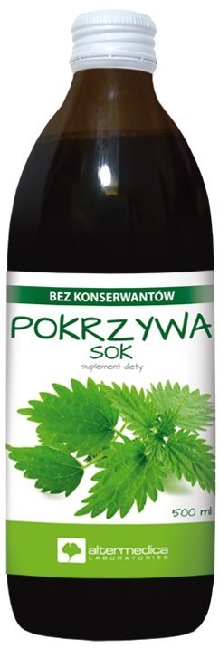 Pokrzywa sok 500ml ALTER MEDICA