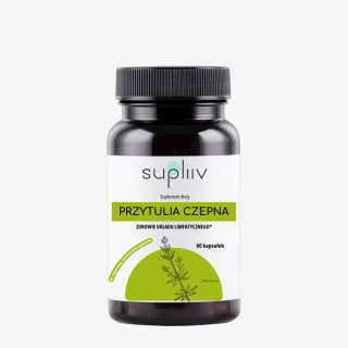 Przytulia czepna ekstrakt 400mg, 60 kaps. SUPLIIV