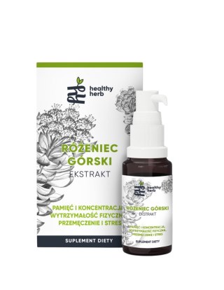 Różeniec górski ekstrakt 30ml HEALTHY HERB
