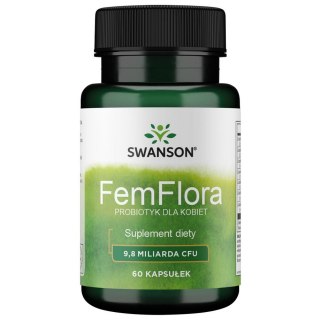 SWANSON FemFlora - probiotyk dla kobiet 60kaps.