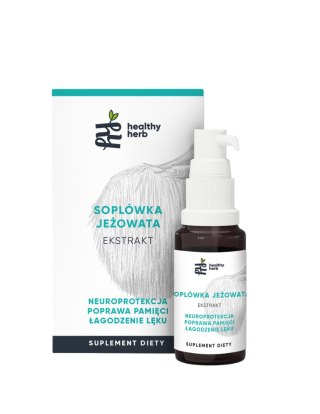 Soplówka jeżowata ekstrakt 30ml HEALTHY HERB
