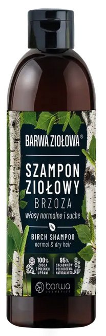 Szampon brzoza do włosów normalnych i suchych 250ml BARWA ZIOŁOWA