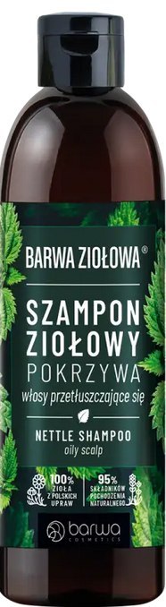 Szampon pokrzywa do włosów przetłuszczających się 250ml BARWA ZIOŁOWA
