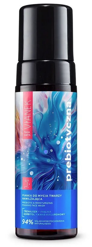 VIANEK Prebiotyczna pianka do mycia twarzy nawilżająca z trehalozą 150ml SYLVECO