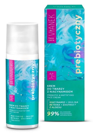 VIANEK Prebiotyczny krem do twarzy z niacynamidem 50ml SYLVECO
