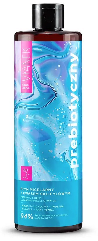 VIANEK Prebiotyczny płyn micelarny z kwasem salicylowym 400ml SYLVECO