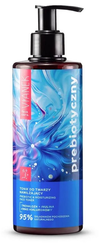 VIANEK Prebiotyczny tonik do twarzy nawilżający z trehalozą 300ml SYLVECO