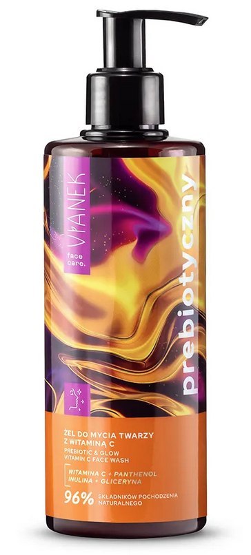 VIANEK Prebiotyczny żel do mycia twarzy z witaminą C 300ml SYLVECO