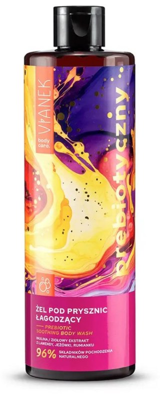 VIANEK Prebiotyczny żel pod prysznic łagodzący 400ml SYLVECO