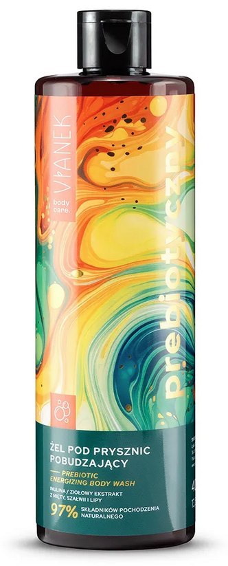 VIANEK Prebiotyczny żel pod prysznic pobudzający 400ml SYLVECO