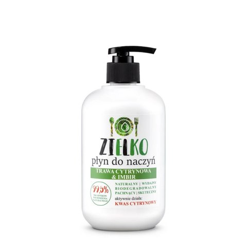 ZIELKO Płyn do mycia naczyń Trawa Cytrynowa & Imbir 500ml