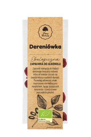 Zaprawka do alkoholu Dereniówka BIO 20g DARY NATURY
