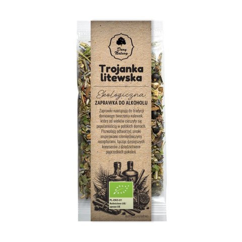 Zaprawka do alkoholu Trojanka litewska BIO 20g DARY NATURY